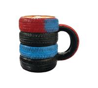 Generico Da Caffè - Bicchieri Divertenti A Forma Di Pneumatico Da 300 Ml, Da Caffè Unica Per L'uso Quotidiano | Contenitore Per Bevande Creativo Per Il Compleanno, Natale, Ringraziamento | Idea Reg