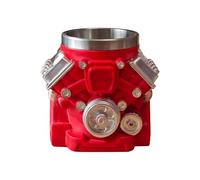 Genérico Da Caffè Con Design Motore V8,Stoviglie Per Tè Stile Classico | Termica 'acqua,Regalo Per Gli Amanti Del Motore Ingegneri Genitori Fidanzati Compleanno Laboratorio Ufficio