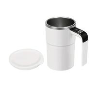 Generico Da Caffè Con Miscelazione Automatica - Portatile Da 380 Ml, Bicchieri Magnetici Intelligenti Con Manico E Coperchio Per Cioccolata Calda, Tè, Latte, Bevande, Ufficio, Viaggi, Cucina, Casa,
