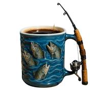 Generico Da Caffè Da - A Tema Per Bicchieri In Resina Per Tutte Le Stagioni, Porta Bevande Novità Creativa | Divertente Tazzaa Da Viaggio All'aperto, Tazzaa Da Pescaa Per Cioccolato