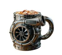 Generico Da Caffè - Da Colazione Con Motore 3D | Taza Retrò Dal Design Creativo, Ricordo Senza, Per Momenti Di Relax, Fine Settimana, Pause Per Il Libero, Sul Posto Di Lavoro, Decorazi