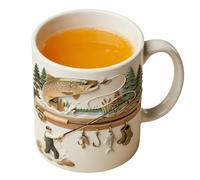 Genérico da caffè da pescatore, in ceramica da 11 oz, idea regalo unica per pescatore, con manico artistico, per uomini e donne, acqua, tè, whisky, viaggi al a