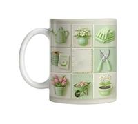 Generico Da Caffè, Design Con Motivo Da Giardinaggio, 11 Oz, Da Giardinaggio In Ceramica, T-azza Da Caffè Da Giardiniere, Uso Comodo E Pratico, Per Giardinieri, Amanti Delle Piante, Uomini E Donne