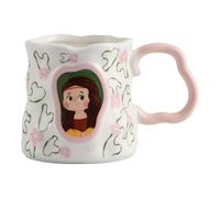 Genérico da caffè in ceramica, 380 ml in ceramica, divertente decorazione da scrivania, da caffè divertente con famoso, per tè e latte acqua a casa ufficio scuola e come regalo