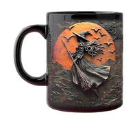 Generico Da Caffè In Ceramica - Bicchieri Per Di Halloween Da 325 Ml, Recipiente Magico Per La Colazione | Presentazione Di Bevande A Tema Design Da Collezione Migliorare Il Rituale Mattutin