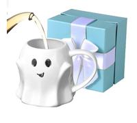 Genérico da caffè in ceramica di Halloween - Creative Ghostface Cup per latte | per tè, latte, regali unici per amici, famiglia, colleghi Uffici domestici Camera da scuola