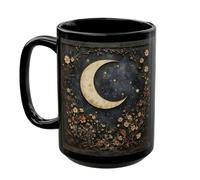 Generico Da Caffè,Motivo Fiori Di Luna | Tazze Da Caffè Divertenti - Per Routine Mattutina Festa Di Compleanno Decorazione Casa Posto Di Lavoro Momenti Di Rilassamento Libero Del