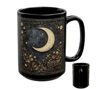 Generico Da Caffè - Mug Fiori Di Luna,Tazze Da Caffè Divertenti - Per Routine Mattutina Festa Di Compleanno Decorazione Casa Posto Di Lavoro Momenti Di Rilassamento Libero Del