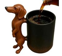 Generico da Caffè Originale,3D a Forma di Cane per Bevande - da Scrivania | per Latte Caffè Tè Espresso, Ideale per Casa Ufficio Bar Sala da Pranzo Camera da