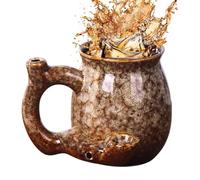 Generico Da Caffè - Per Cioccolata Calda In Ceramica, Tazzas Das Caffè Das Viaggio | Bicchieri Da Cucina Adatti Al Microonde | Tazzas In Ceramica Per Cioccolata Calda Con Manico - PersLatte Caldo F