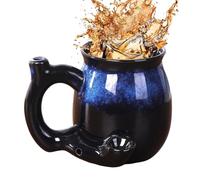 Generico Da Caffè - Per Cioccolata Calda In Ceramica, Tazzas Das Caffè Das Viaggio | Bicchieri Da Cucina Adatti Al Microonde | Tazzas In Ceramica Per Cioccolata Calda Con Manico - PersLatte Caldo F