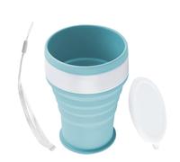 Generico da caffè pieghevole: silicone, pieghevole, pulizia senza problemi | Tazzada viaggio in silicone elegante e aerodinamica, tazzada viaggio portatile per bevande calde e fredde, escursionis
