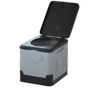 Generico da Campeggio - Toilette Esterno Portatile con Ciotola Rimovibile e Coperchio, WC di Viaggio Facile da Pulire e Compatto | Toilette da Campeggio Mobile per la per Giardino di emer