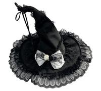 Generico da di Halloween con Fiocco | a Larga a Punta per Cosplay di Halloween,Stile Gotico,per Ragazze Nere,. 2970