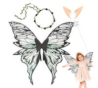 Generico Da Farfalla Per Donne, A Farfalla Per Costumi Di Ragazze Bambine Donne, Costume Per Feste Cosplay Principessa Compleanno Matrimonio Palcoscenico