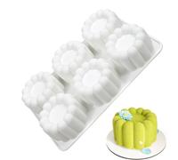 Generico Da Forno Per Torte | Accessorio Da Cucina In Silicone Con 6 Cavità,Stampo Da Forno Per Dolci Alla Frutta - Per Mousse, Cioccolato, Panificazione Domestica, Principianti E Adulti
