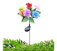 Genérico da giardino a energia solare, decorazione impermeabile da cortile, decorative per esterni, per patio, portico, recinzione, sentiero, paesaggio, prato, madri, donne, nonne