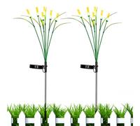 Generico Da Giardino - ABS | Set Di 2 Lampioncini Esterni Impermeabili | Illuminazione Decorativa Per Prato Sentiero O Terrazzo