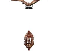 Generico Da Giardino Da Esterno - Lampada Lanterna Decorativa Portatile Impermeabile | Lampada Solare Da Esterno - Per Cortile, Prato, Patio, Sentiero, Passo Carrabile e Aree All'Aperto