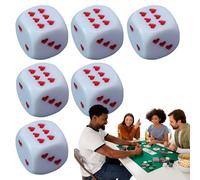 Generico Da Gioco In Acrilico - Pezzi Di Gioco Punteggiati A Cuore Da 16 Mm, Poliedrici Leggeri E Lisci | Novità Forniture Da Decorative Romantiche Per Coppie Giochi Da Tavolo Riunioni Di Fa