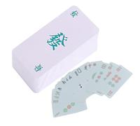 Generico da gioco Mahjong cinesi - Set da 136 Mah Jong, gioco tradizionale, facilita la raccolta | Divertente giocattolo per feste per adulti, bambini, giochi per famiglie, attività di intrattenime