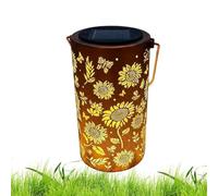 Generico da pavimento per esterni, bianche calde per giardino esterno con 8 LED, lu ci da giar a LED impermeabili, lampade solaris per giardino esterno, prato, passerella, pati