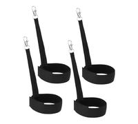 Genérico da polso per guanti da sci, 4 pezzi, elastica, imbracatura di sicurezza per sci, per snowboard, commuting, campeggio, sci, inverno, per uomini, donne, adolescenti