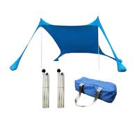 Genérico da spiaggia | Protezione solare esterna UPF50+, parasole portatile per attività all'aperto, per la famiglia, spiaggia e