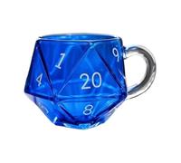 Generico Da Tè - Dado, Di | Bicchiere A Tema Gioco Creative D20, Idea Regalo Per Gli Amanti Della Fantasia | Divertenti Tazze Da Caffè Per La Routine Mattutina, Il Lavoro, Le Feste