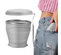 Generico da Viaggio - Bicchieri portatili in silicone,per Bevande Fredde,Per attività di campeggio, escursionismo con zaino, viaggi, e per donne, uomini, bambini, famiglia e amici