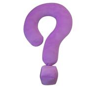 Genérico da viaggio con supporto per il collo, da viaggio, creativo, con grande punto interrogativo, a forma di U da 21,65 pollici, per SOP