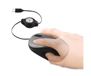 Generico da Viaggio - Leggero Cablato USB Type-C da Viaggio | Accessori Ergonomic Per Computer Per Donne Giocatrici Per PC Per Business E Per Scrivania Biblioteca Aereo Casa Lavoro Caffetteria