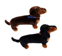 Generico Dachshund Stuffed Animal - Cute Dog Plush Hugging Toy