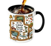 Generico Dad Mug - 330ml Ceramic Coffee Cup, Vehicle Map Drinkware | Funny Tea Cup, Novelty Beverage Holder For Office, Home, Fathers Day, Holiday, Men, Friends Use