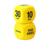 Genérico Dadi Di Esercizio | Set Di Craps Palestra Casa Una Coppia Per Esercizio,Accessori Fitness Allenamento Forza per Squat Flessioni Sport Uomini Viaggio Casa Esterno