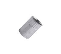 Generico - Dado cieco testa ridotta acciaio-acciaio zingo bianco - Ø mm.M5 - Cond.500 -