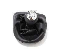 Generico Dado del pomello del cambio Cuffia cambio e cuffia completa per Peugeot 207 307 CC 406 308 5 marce manuale riparazione(Only knob)
