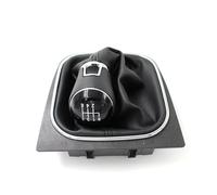 Generico Dado del pomello del cambio Per VW Golf 5 6 MK5 GTI GTD R32 Per Scirocco Pomello del cambio manuale Cuffia leva Copertura riparazione(6 speed black thread)