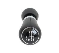Generico Dado del pomello del cambio Pomello del cambio manuale in pelle PU a 6 o 5 marce, leva, colore nero, per VW per Amarok riparazione(5 speed)