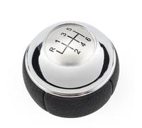 Generico Dado del pomello del cambio Pomello del cambio per auto a 5 e 6 marce, leva, maniglia a sfera cromata, manuale per BMW Mini R50 2000-2006 Cabrio R52 riparazione(Sliver 6 speed)