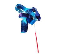 Generico Dance Ribbon - Gymnastics Ribbon Wand, Colorful Foldable Twirling Gradient Streamers | Riibbon Dancer Wands Party Favors for Classrooms, Artistic Dancing, Talent Shows, Fitness, Training
