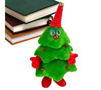 Genérico Dancing Christmas Tree, Plush Twinkling Light-up Christmas Tree, Home Decor Cute for Kids Toddler Boys Girls Holiday Birthday Party Table Shelf Tovaglia Window Porch Bedroom Living Room