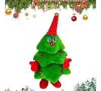 Generico Dancing Christmas Tree - Swinging Plush Cartoon Electric Christmas Toy | Wiggle Stuffed Tree Plush | Decorative Stuffed Animals for Kids Boys Girls Holiday Birthday Window Bedroom