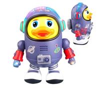 Generico Dancing Duck Toy - Musical Electric Dancing Duck Robot Toy | Punti musicali Duccking Ducck | Strumenti educativi per ragazzi Girls 3+ Birthday Preschool Home School Party