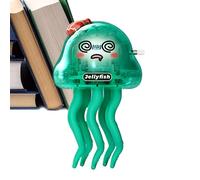 Generico Dancing Jellyfish Toy, Crawling Sensory Figurine, 2.17x1.97in Authentic Simulated Sea Animal, Bright Color Lights, Interactive Animal Toys for Toddler, Kids, Boys, Girls, Babies