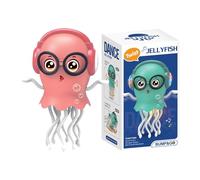 Generico Dancing Octopus Toy - Electric Crawling Interactive Jellyfish With Light And Music | Automatic Obstacle Avoidance Entertainment For Children Bedroom Development Musical Light