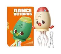 Generico Dancing Toy, Crawling Octopus, Light-Up Movement, Obstacle Avoidance, Interactive Animal Figure, Floor Play Entertainment for Nursery Bedtime Daycare Easter Preschool Boys 7.87x4.53x3.35in