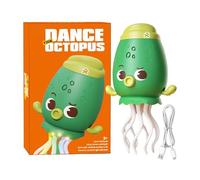 Generico Dancing Toy, Crawling Octopus, Light-Up Movement, Obstacle Avoidance, Interactive Animal Figure, Floor Play Entertainment for Nursery Bedtime Daycare Easter Preschool Boys 7.87x4.53x3.35in