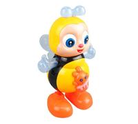 Generico Dancing Toy - Musical Bee with Lights, Sensory Cartoon Toy for Kids, Developmental Play for Christmas, Easter, Birthday, Travel, Home, School, Playtime Fun 5.31 Inches