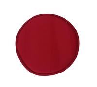 Generico Dark Red, 2 Pezzi Cuscino per Sedile Sgabello Rotondo, Cuscino per Sedia in Spugna Semplice e Spesso per la Casa, Cuscini per Sedie in Tessuto a Colore Pieno